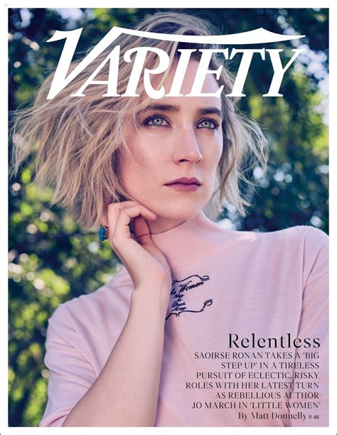 Saoirse Ronan Opens Up About Why She Didn't Feel As Much Pressure To ...