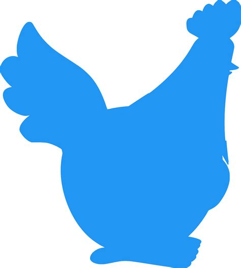 SVG coq animal poule poulet Image et icône SVG gratuite SVG Silh