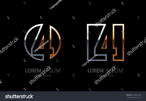 Number 4 Logo. Vector Logotype Design. - 243682408 : Shutterstock