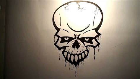 Scary Skull Drawing at PaintingValley.com | Explore collection of Scary ...