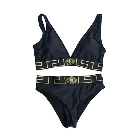 Famous Brands Two Piece Bikini Luxury Designer Suspenders Print Swimsuits Strong Stretch Bathing