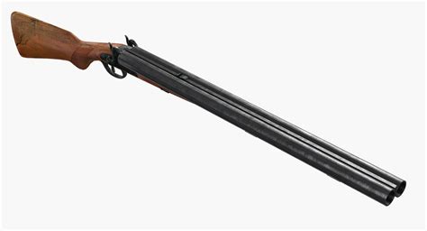 Photoreal Double Barrel Shotgun 3d模型 45 Max Obj Fbx 3ds Free3d