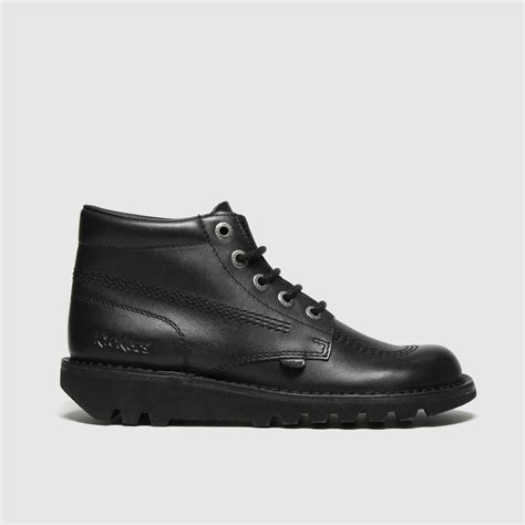 mens black kickers kick  mono boots schuh