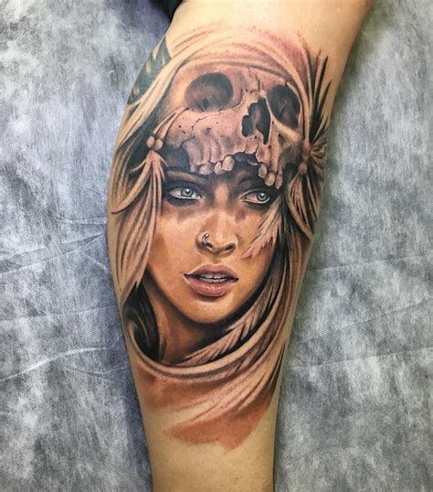 Tatuagem Feita Por Kallel Henrique De Campo Grande Ms Guerreira