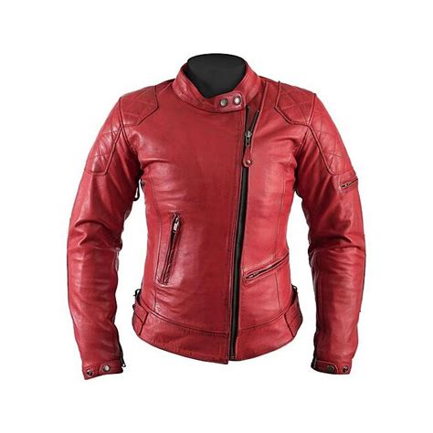 Blouson Moto Femme Helstons Ks Cuir Rag Noir