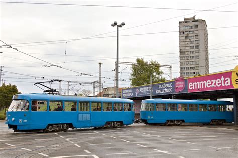 Motorwagen Mit Beiwagen Auf Der Linie Sopot Rnomerec