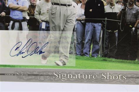 Lot Detail Chris Dimarco Signed Upperdeck Signature Shots Large Card