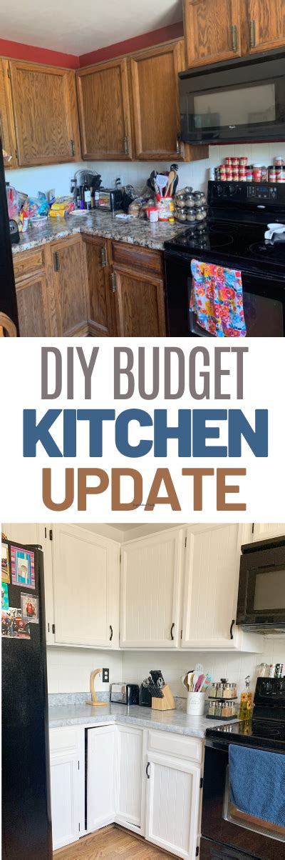 A Budget Friendly Diy Kitchen Update Building Our Story