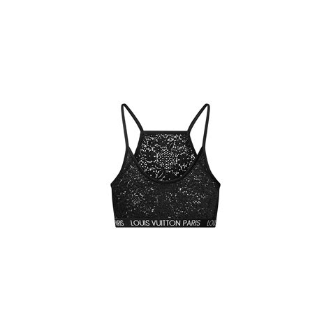 Sporty Lace Crop Top Ready To Wear Louis Vuitton