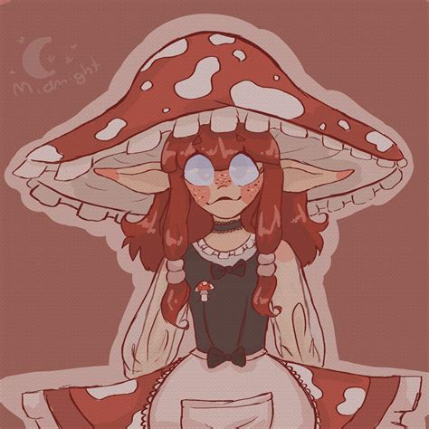 Mushroom Girl Arts And OCs Amino