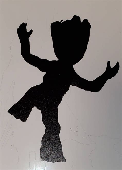 Baby Groot Dancing Decal Dancing Baby Groot Sticker - Etsy