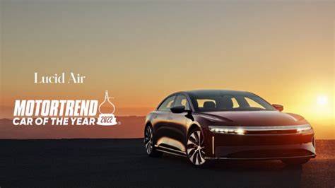 Lucid Air Becomes Motortrends 2022 Car Of The Year Autoevolution