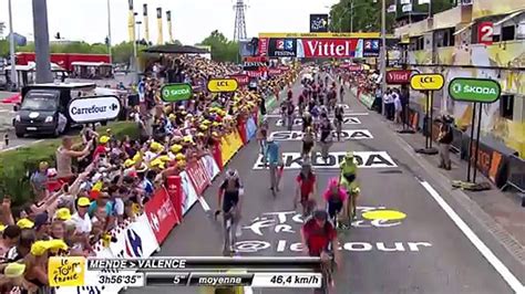 Tour De France Le Sprint Final De L Allemand Andr Greipel Lors De La