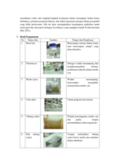 SOLUTION Praktikum Mikrobiologi Lingkungan Pengenalan Alat