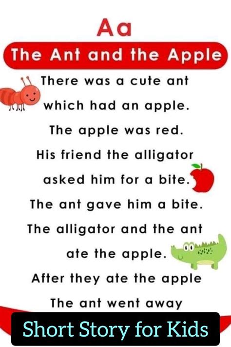 The Ant And The Apple Artofit