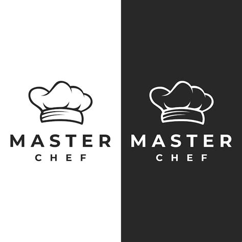 Chef Profesional O Dise O De Plantilla De Logotipo De Sombrero De Chef