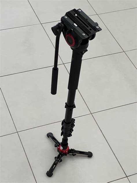 Manfrotto Mvmxpro Xpro Video Monopod With Fluid Head And Base