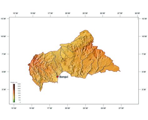 Maps Of Central African Republic Collection Of Maps Of Central