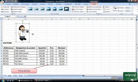 Excel Ins Rer Image Et Formes Youtube