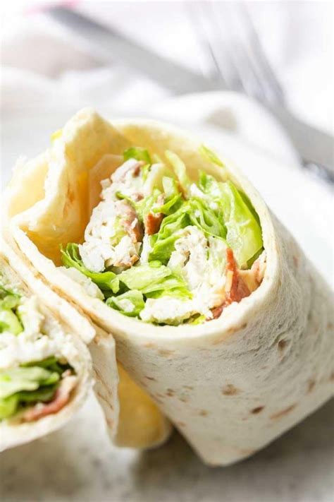 Chicken Caesar Wrap Super Easy Recipe The Tortilla Channel