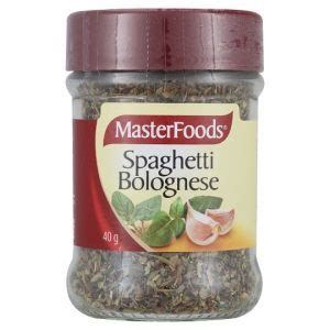 MasterFoods Spaghetti Bolognese Blend 40g AsianSnacks