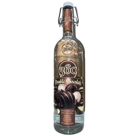 360 Vodka Double Chocolate 750ml Liquor Freight