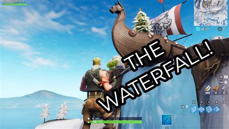 The Waterfall Noob Adventures Fortnite Episode 19 Youtube