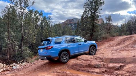 Review 2023 Honda Pilot TrailSport Passes The Off Road Test