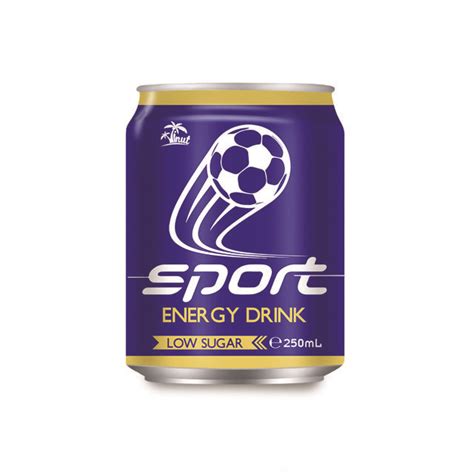 250ml sport Energy drink low sugar canada