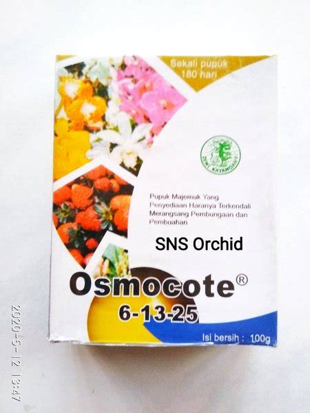 Jual Osmocote Pupuk Slow Release Lambat Urai Dekastar Pembungaan Bunga