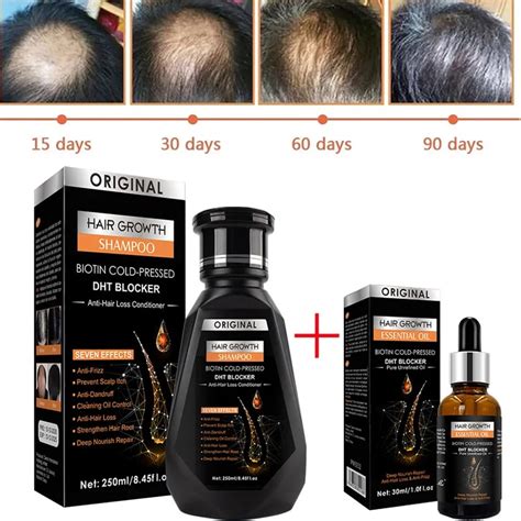 Hair Growth Essential Oil Biotin Cold Pressed Dht Blocker And Hair