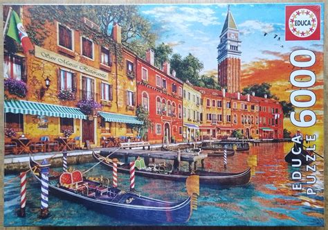 6000 Educa San Marco Sunset Davison Rare Puzzles