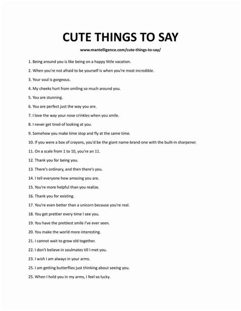 105 Things To Say To Your Girlfriend (Nice, Cute, Sweet, & Romantic ...