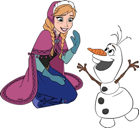 Anna E Olaf Frozen Clipart Full Size Clipart 5263389 Pinclipart