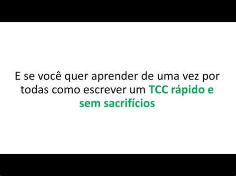 Aprenda O Tcc Em Blocos A Fazer Seu Tcc Neste V Deo Mostrarei