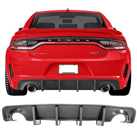 Ikon Motorsports Rear Diffuser Compatible With Dodge Charger