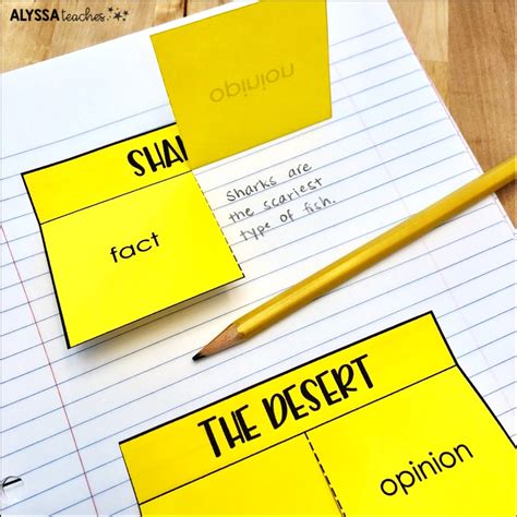 Teaching Fact And Opinion In Upper Elementary Alyssa Teaches