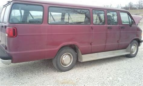 Purchase Used 1997 Dodge Ram 3500 15 Passenger Van In Washington Indiana United States