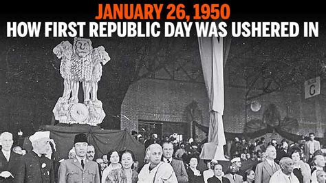 January 26, 1950: How first Republic Day was ushered in | India News ...