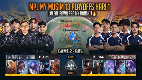 Rsg My Bangkit Team Haq Vs Rsg My Game Mpl My Musim Mobile