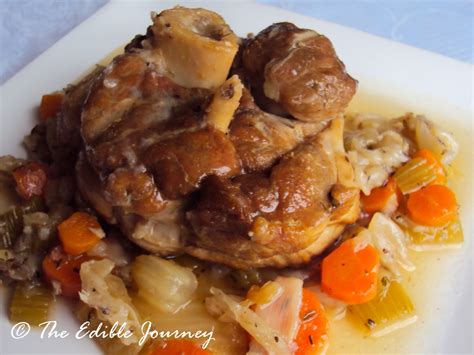 The Edible Journey: Braised Pork Shank