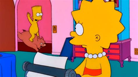 Bart Simpson Desnudo Montado En Un Cerdo YouTube