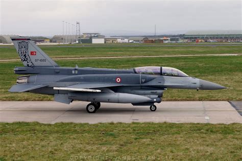 Türk Hava Kuvvetleri Lockheed Martin F 16D 50 CF Fighting Falcon 07