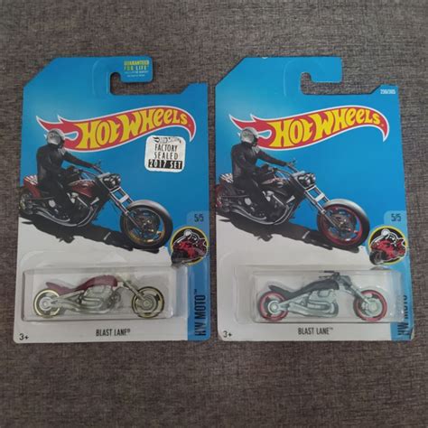 Hot Wheels Blast Lane HW MOTO Treasure Hunts Factory Sealed Shopee Malaysia