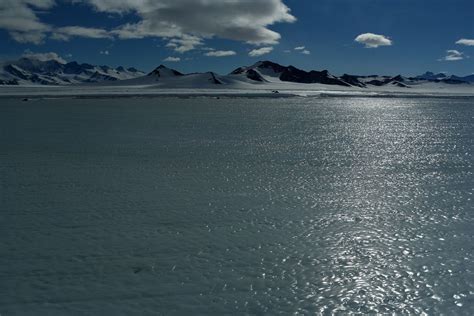 10E Union Glacier Runway View From Soholt Peaks To Mount Sporli From ...