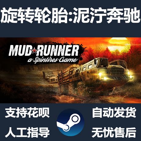 Steam PC正版 Spintires MudRunner旋转轮胎 泥泞奔驰国区礼物 虎窝淘