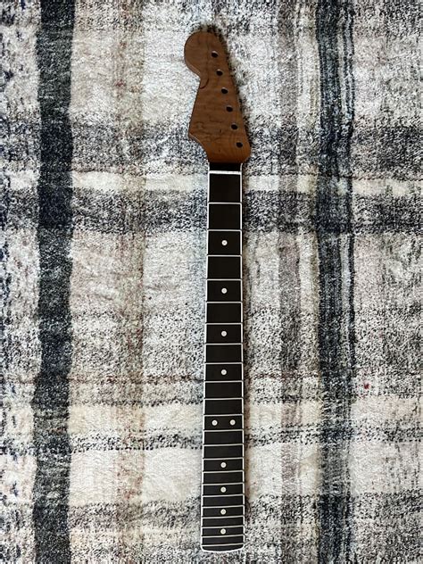 Lefty Warmoth Stratocaster Replacement Neck 2022 Unfinished Reverb