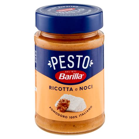 Barilla Pesto Ricotta E Noci Condimento E Sugo Per Pasta 190 G Carrefour