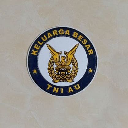 Jual STIKER EMBOS KELUARGA BESAR TNI AU Shopee Indonesia