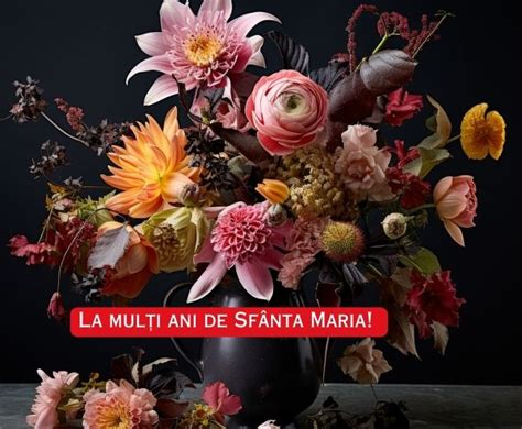 La Multi Ani De Sfanta Maria Mesaje Frumoase De La Multi Ani De Sf